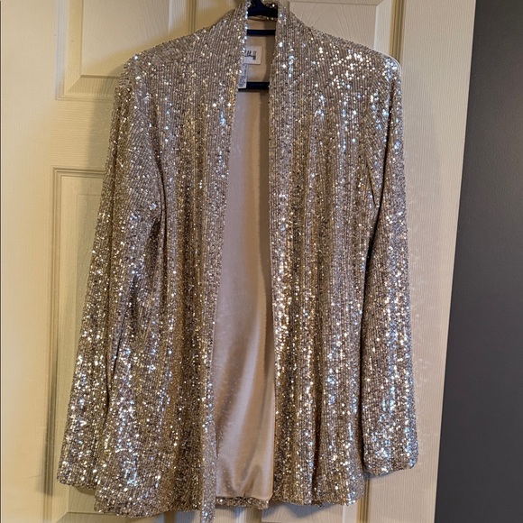 Joseph Ribkoff Jackets & Blazers - Joseph Ribkoff Gold Sequin Jacket